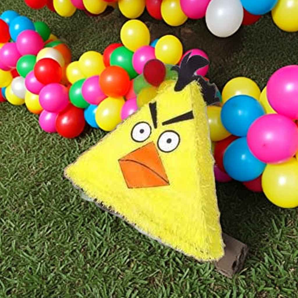 Yellow Bird Pinata
