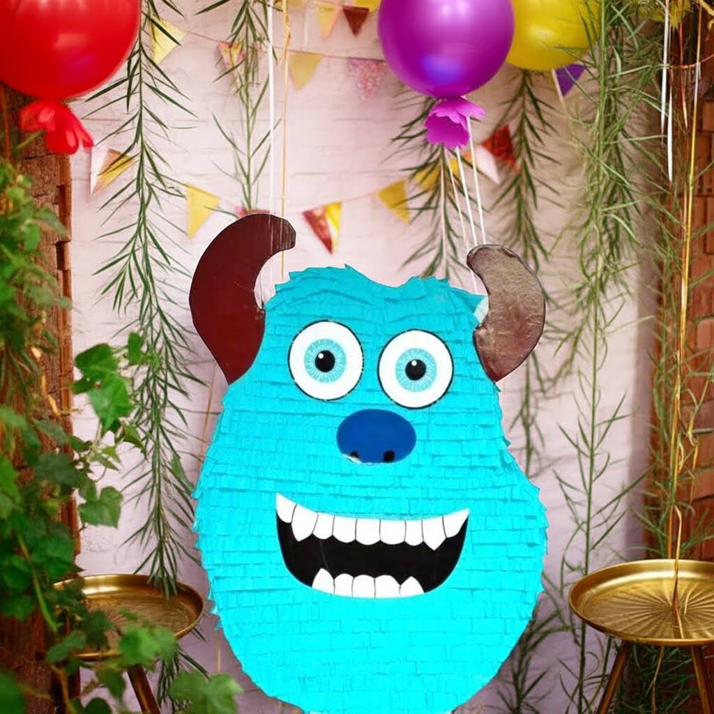 Blue Monster Pinata