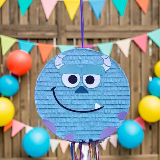 Blue Monster Pinata