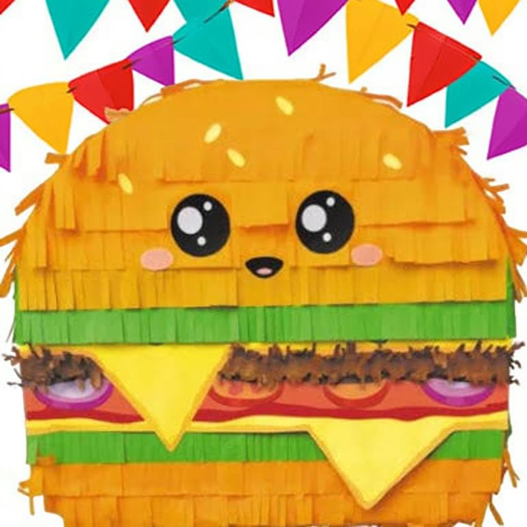 burger pinata