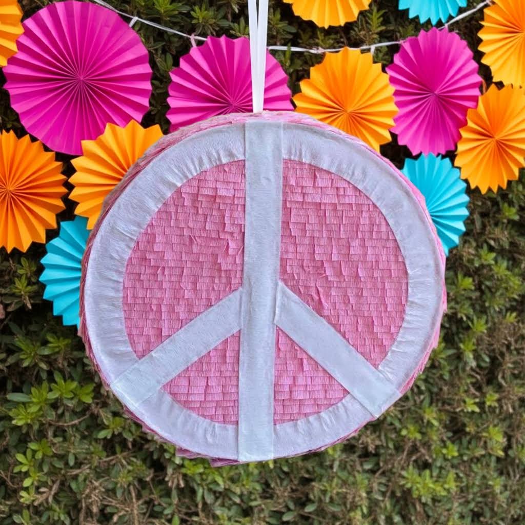 Peace Sign Pinata