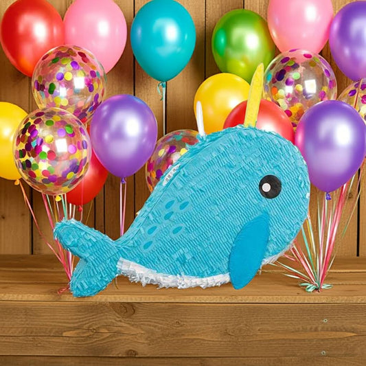 Whale/Narwhal Pinata